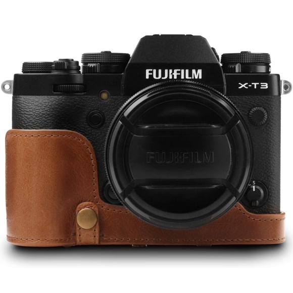 MegaGear MG1551 Ever Ready Genuine Leather Camera Case for Fujifilm X-T3 - Picture 11 of 15